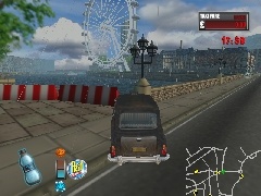 London Taxi Rushour.  : 