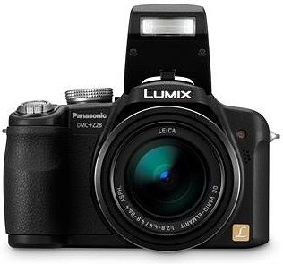 Дальнобойная камера Lumix DMC-FZ28 с 18-кратным зумом