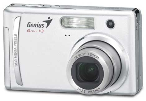 Первый 10-Мп цифрокомпакт Genius серии G-Shot