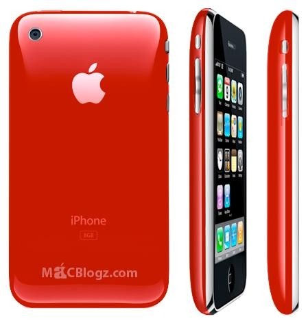 Apple готовит iPhone 3G RED?