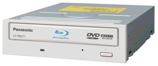 Panasonic LF-PB371JD пишет диски BD-R на скорости 8х