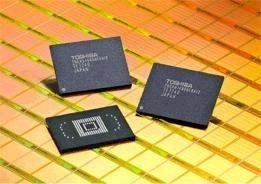 Toshiba выпустила рекордные по емкости микросхемы флэш-памяти