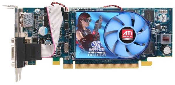 Низкопрофильная версия Sapphire Radeon HD 3650 с HDMI