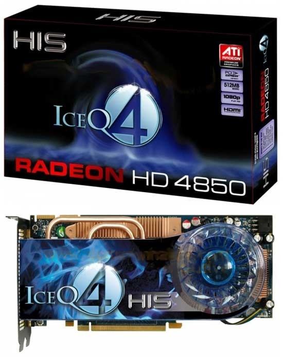 Видеокарта HIS HD 4850 ICEQ 4