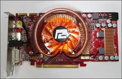 PowerColor HD 4850 PCS с выходами DisplayPort и HDMI