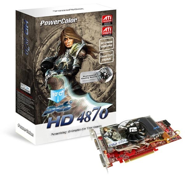 PowerColor HD 4870 с разгоном и мощным кулером PCS+