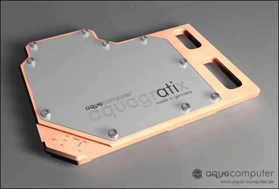 Водоблок для Radeon HD 4870 от aquacomputer