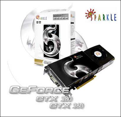 GeForce GTX 280 и GeForce GTX 260 по версии SPARKLE