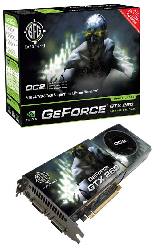 GeForce GTX 260 от BFG в вариантах OC2 и OCX