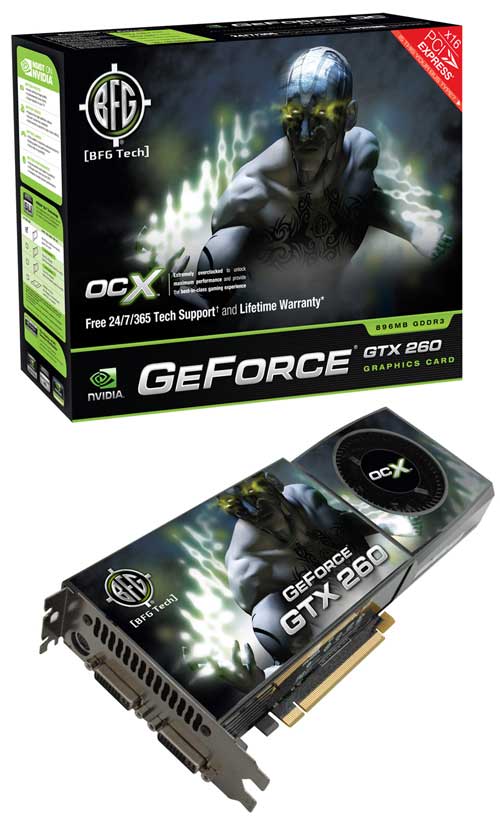 GeForce GTX 260 от BFG в вариантах OC2 и OCX