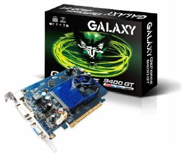 Оригинальные GeForce 9400 GT DDR2/GDDR3 от Galaxy