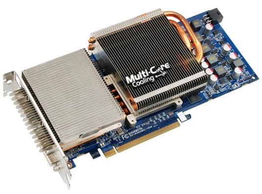 Gigabyte Radeon HD 4850 с пассивным охлаждением