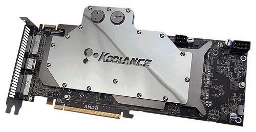 Koolance VID-487X2 - новый водоблок для Radeon HD 4870 X2