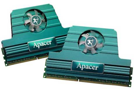 Память Apacer Aeolus DDR3-1800/1600 в наборах по 4 Гб