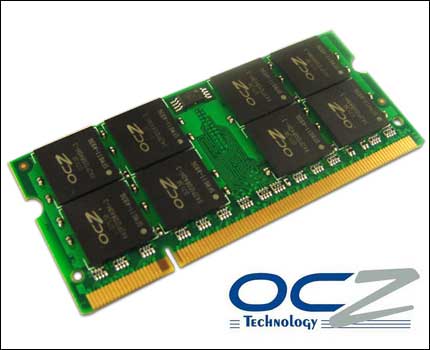 3 Гб памяти OCZ PC2-5400 DDR2 SO-DIMM для ноутбуков