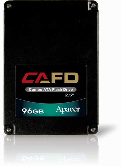 Комбинированный 2,5" флэш-диск Apacer на 96 Гб