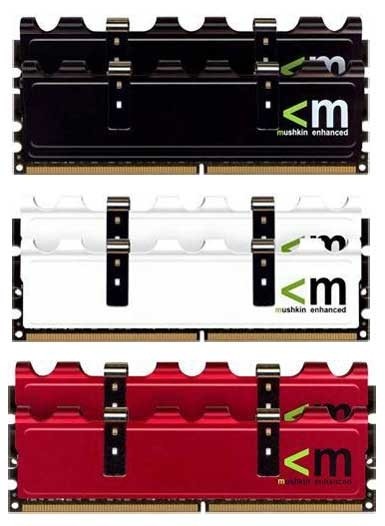 DDR2-память Mushkin серии X-Line на чёрных печатных платах