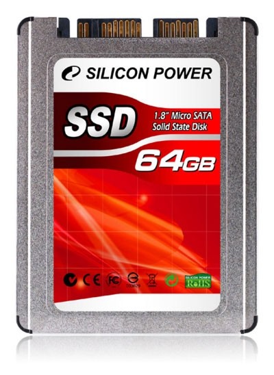 1,8 MicroSATA флэш-диски Silicon Power объёмом до 64 Гб