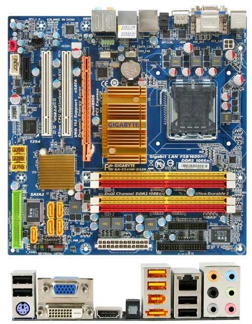 Платы Gigabyte на системной логике Intel G45/G43