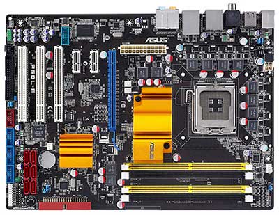 Сведения о плате ASUS P5QL-E на чипсете Intel P43